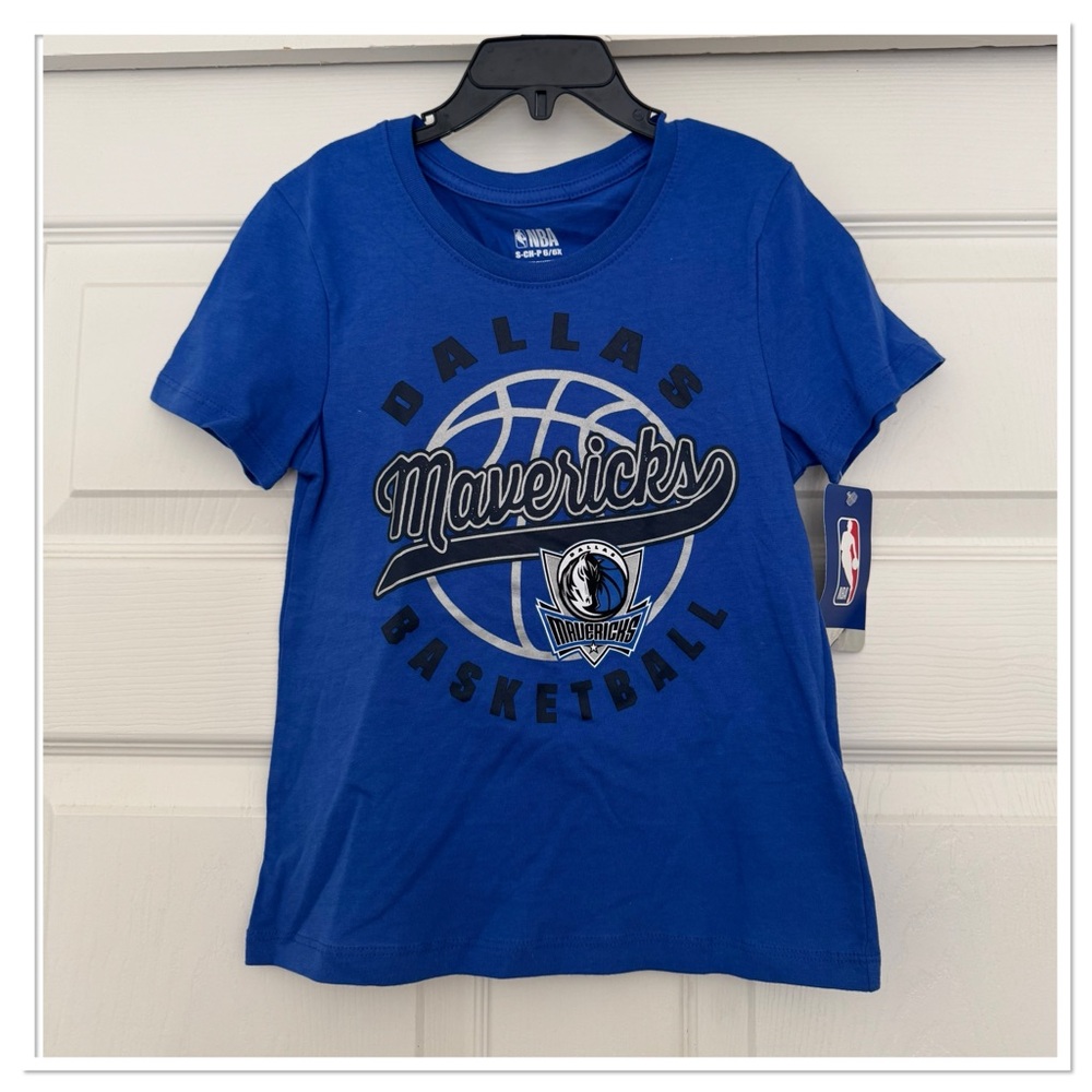 Dallas Mavericks Girl’s Blue NBA Tee T-shirt